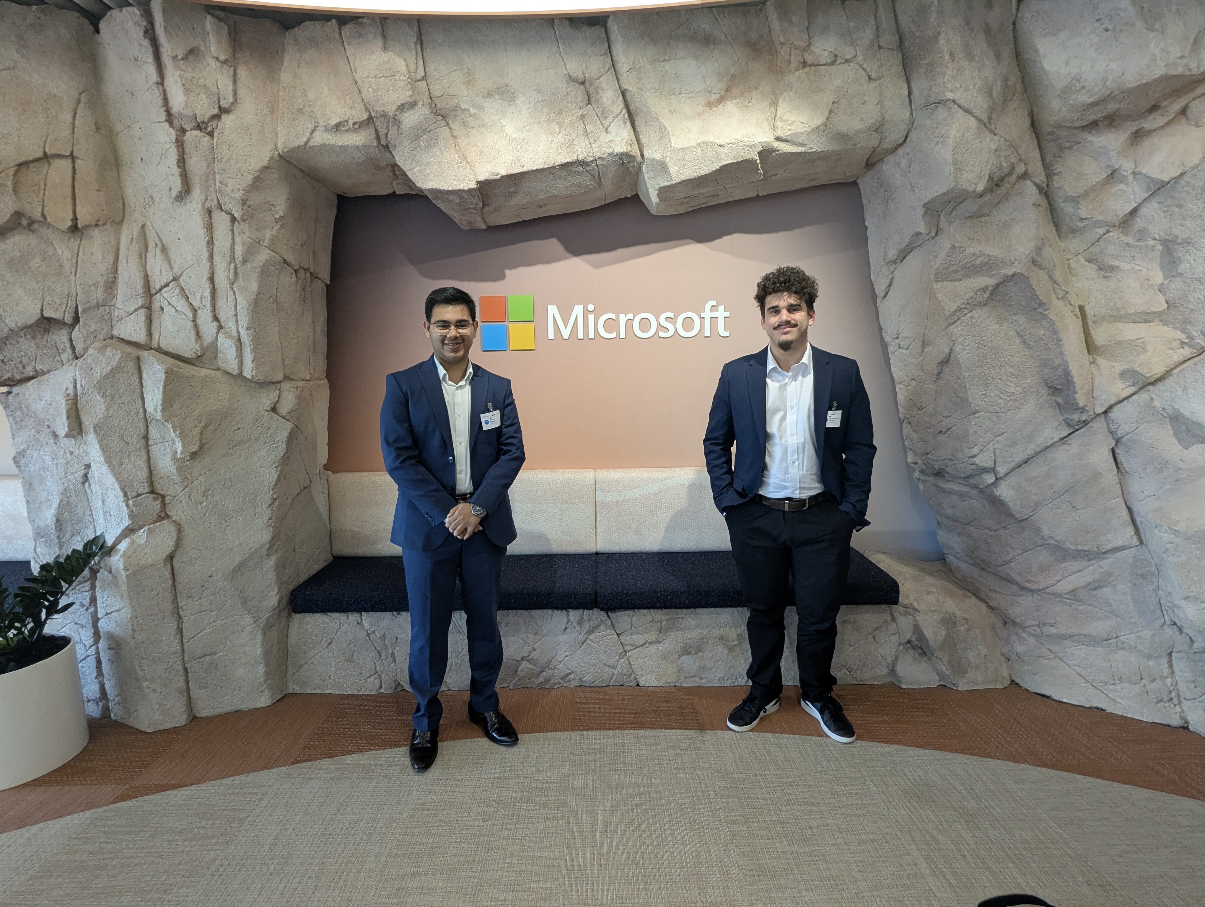 Sha & Dan at Microsoft HQ